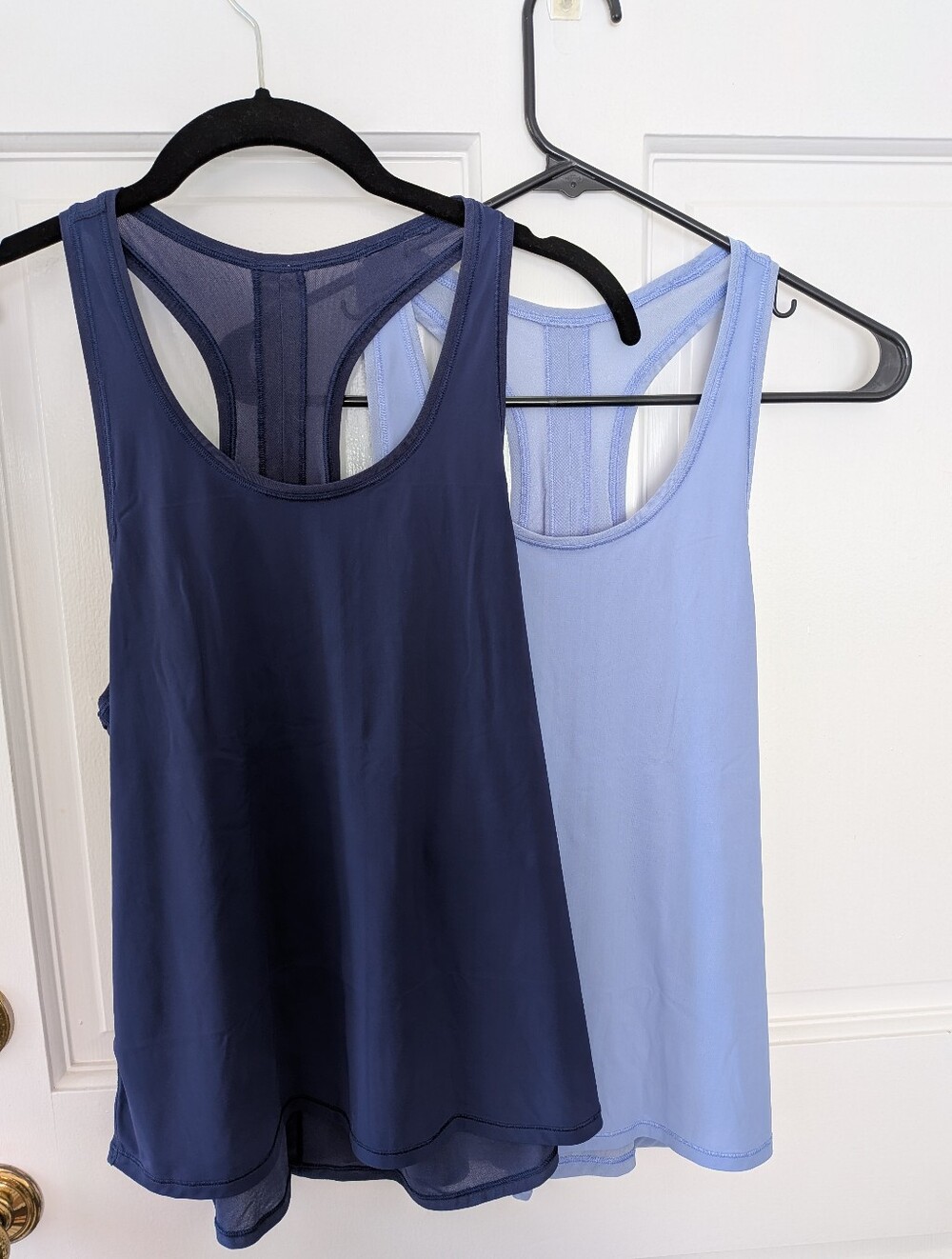 Lululemon Two With One Singlet Blue Size 4 Lot of 2